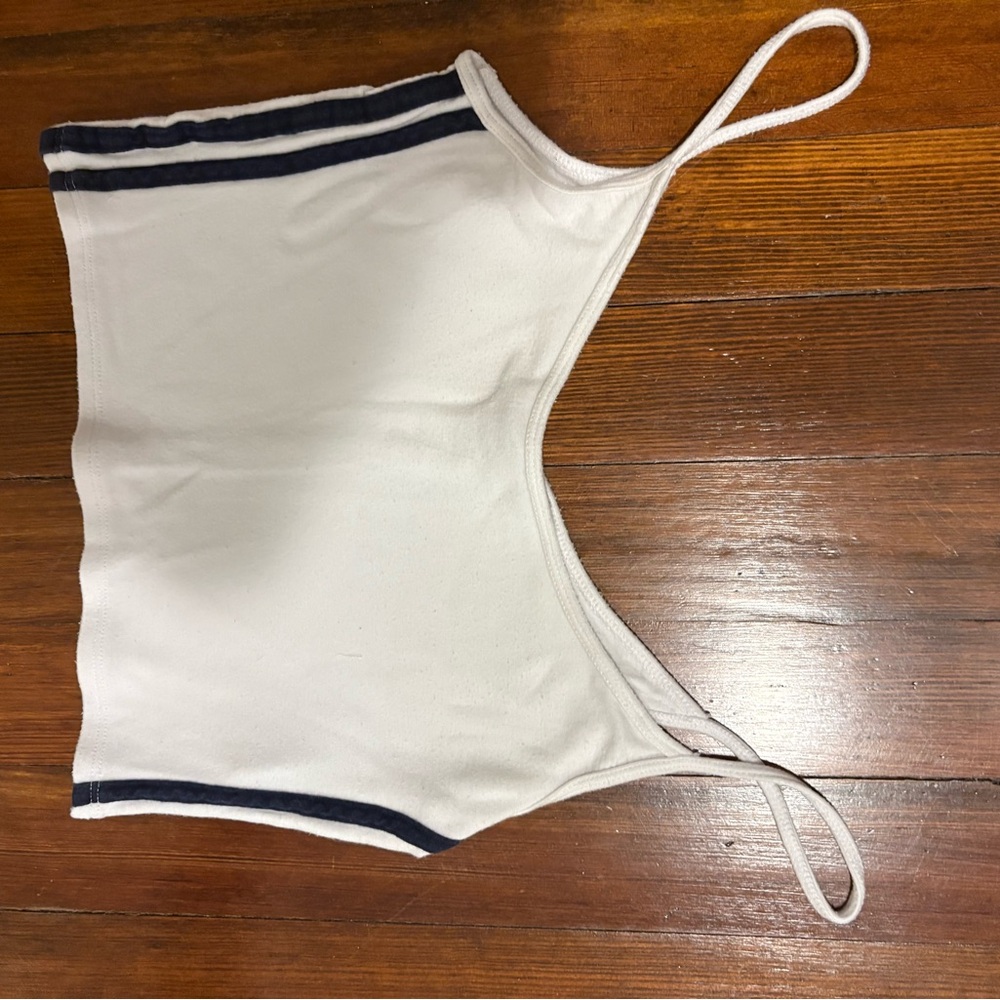 Brandy Melville White and Black Top